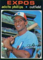 1971 Topps Baseball Cards      418     Adolfo Phillips